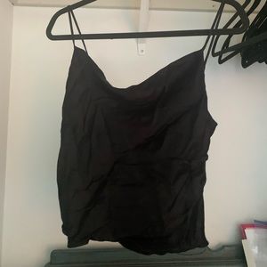 Zara black tank